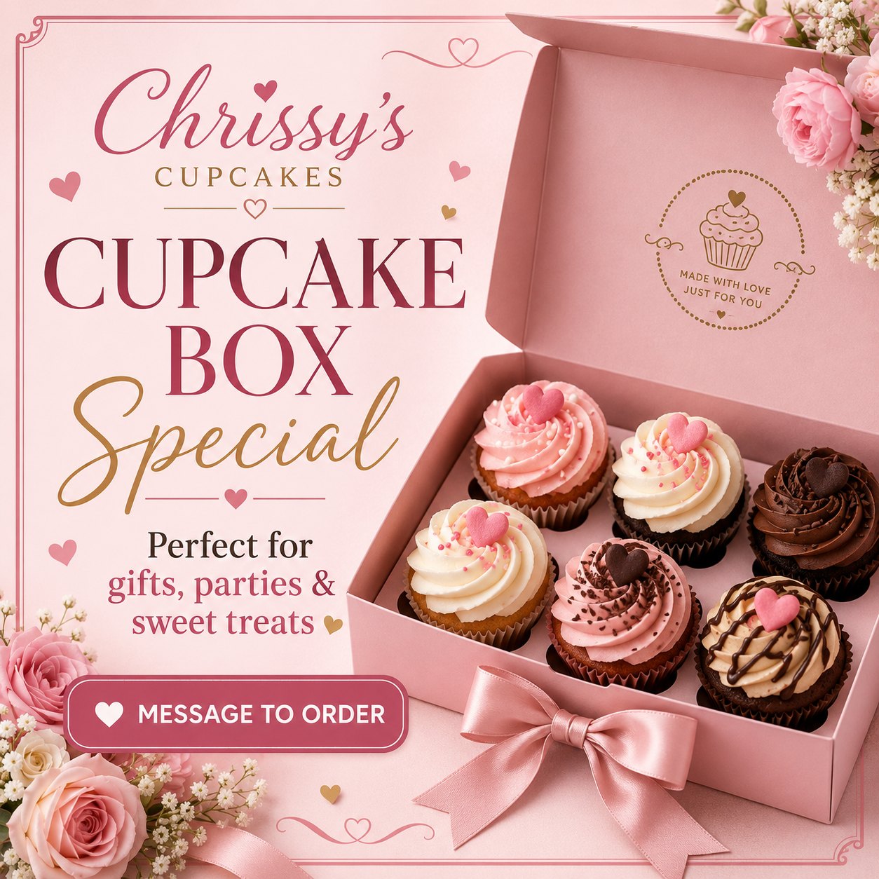 Cupcake box special